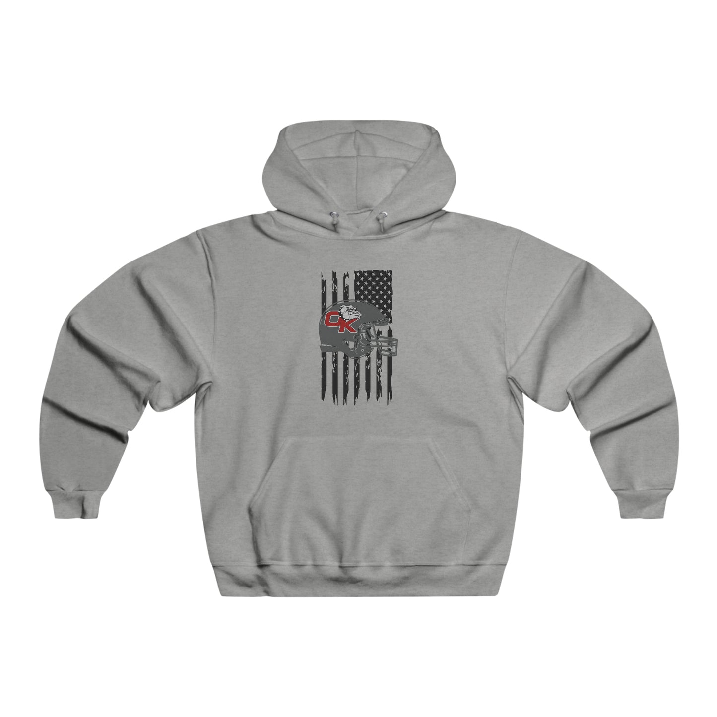 OKANOGAN FOOTBALL US FLAGMen's NUBLEND® Hooded Sweatshirt