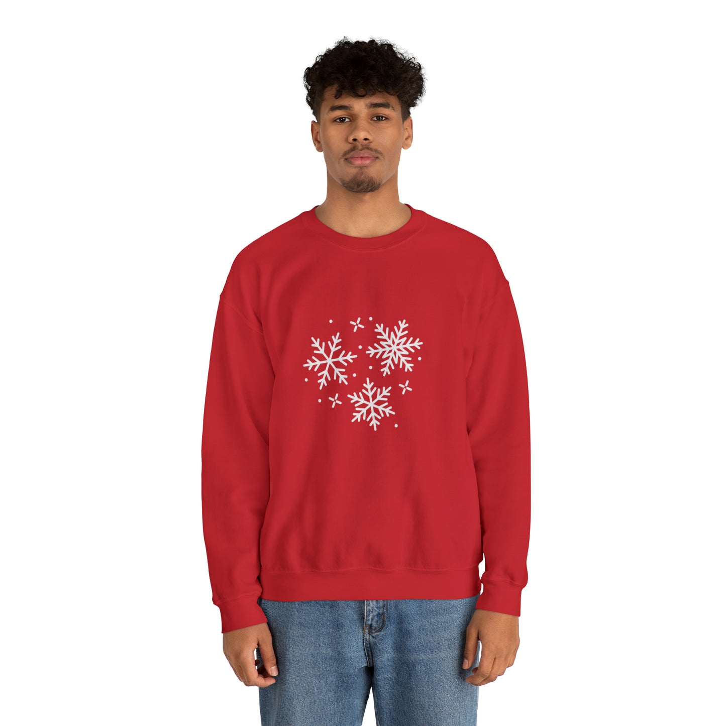 Snowflake Crewneck Sweatshirt