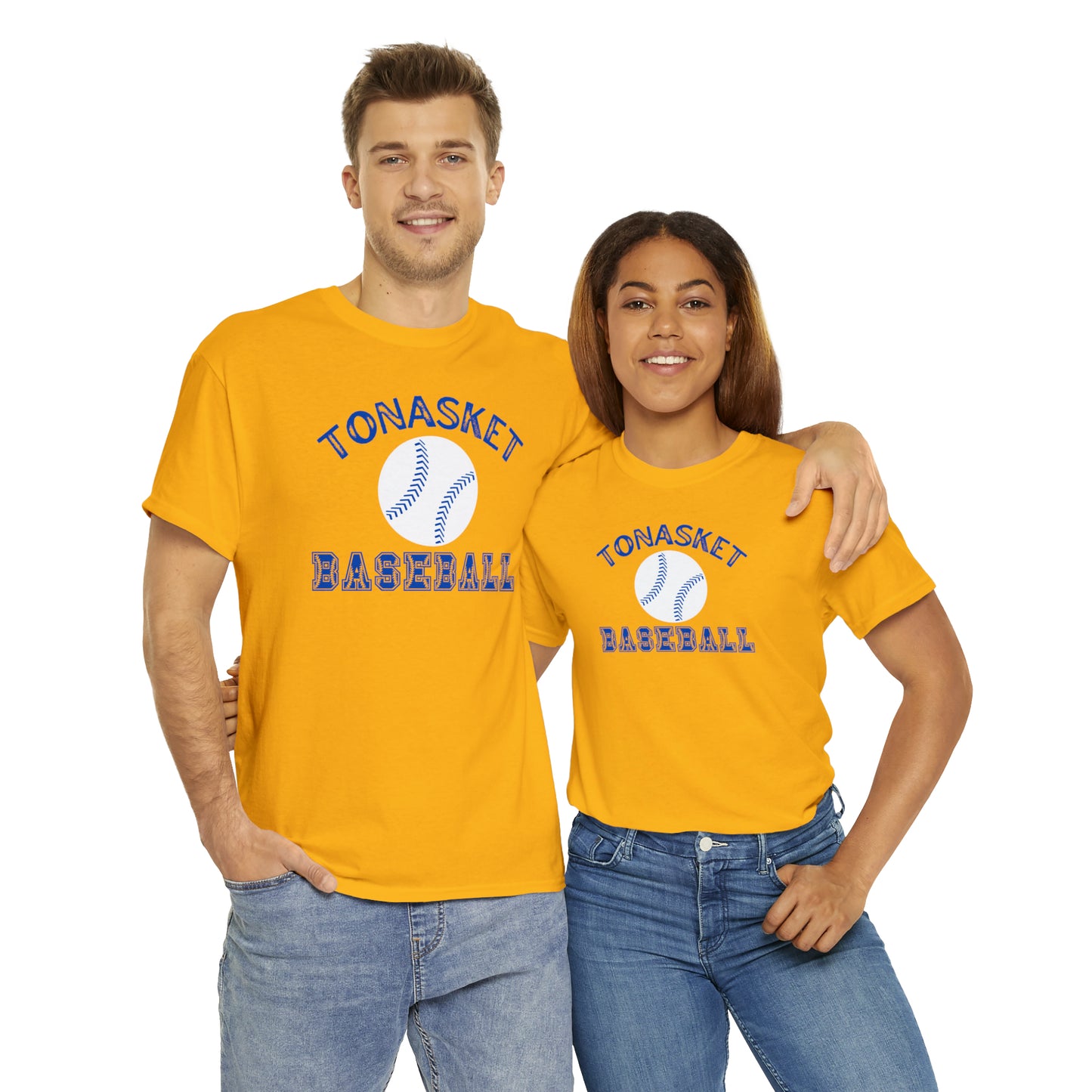 TONASKET BASEBALL-Unisex Heavy Cotton Tee