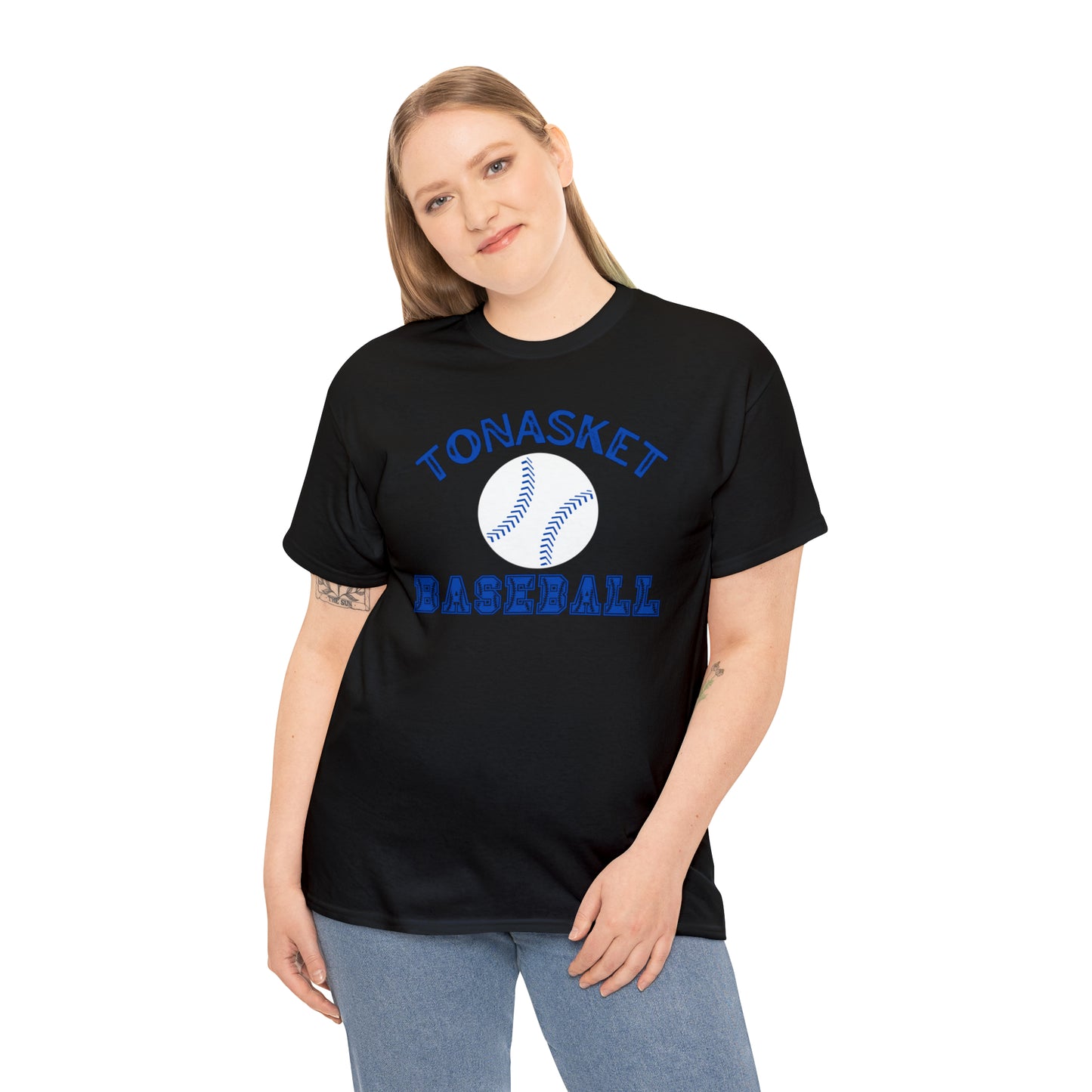 TONASKET BASEBALL-Unisex Heavy Cotton Tee