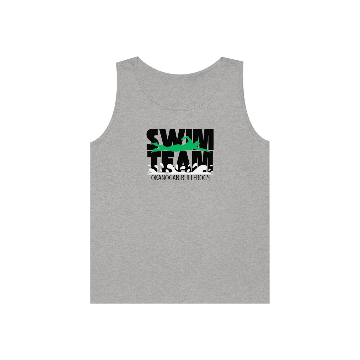 BULLFROGS SWIM TEAM TANK-Unisex Heavy Cotton Tank Top