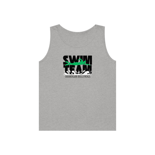 BULLFROGS SWIM TEAM TANK-Unisex Heavy Cotton Tank Top