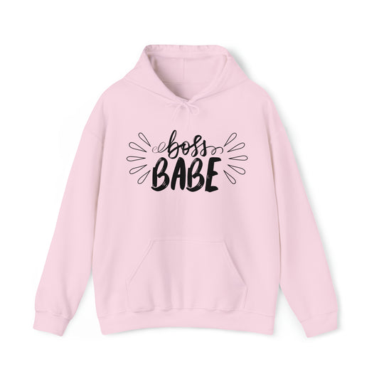 BOSS BABE HOODIE-Unisex Heavy Blend™ Hooded Sweatshirt