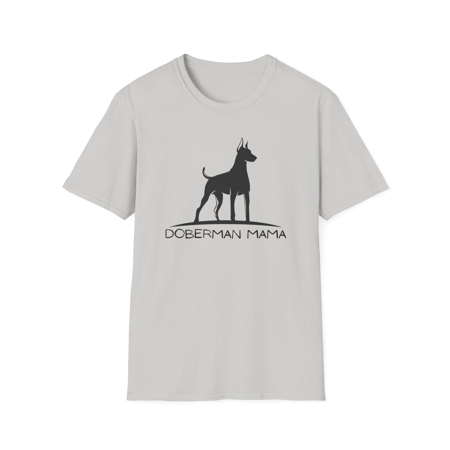 Doberman Mama Tee-Unisex Softstyle T-Shirt