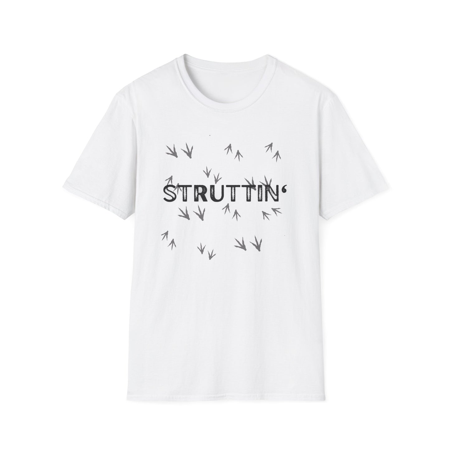 TURKEY "STRUTTIN" TEE-Unisex Softstyle T-Shirt