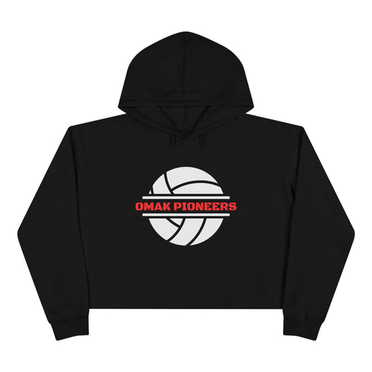 OMAK VOLLEYBALL Crop Hoodie