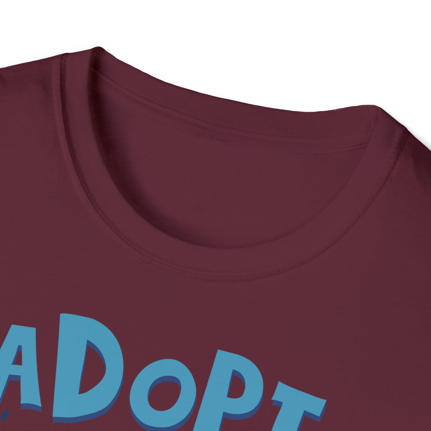 ADOPT DONT SHOP TEE-ALL PROCEEDS DONATED TO ANIMAL RESCUE!