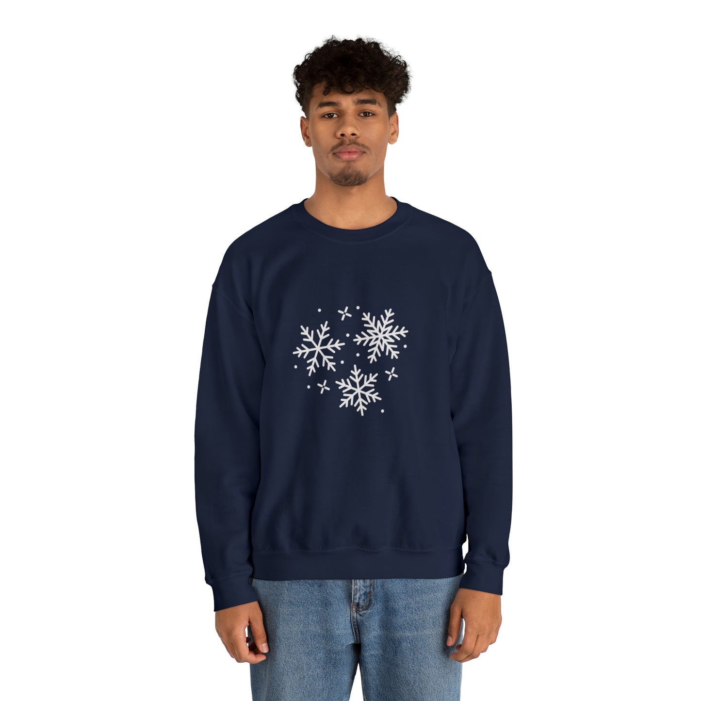 Snowflake Crewneck Sweatshirt