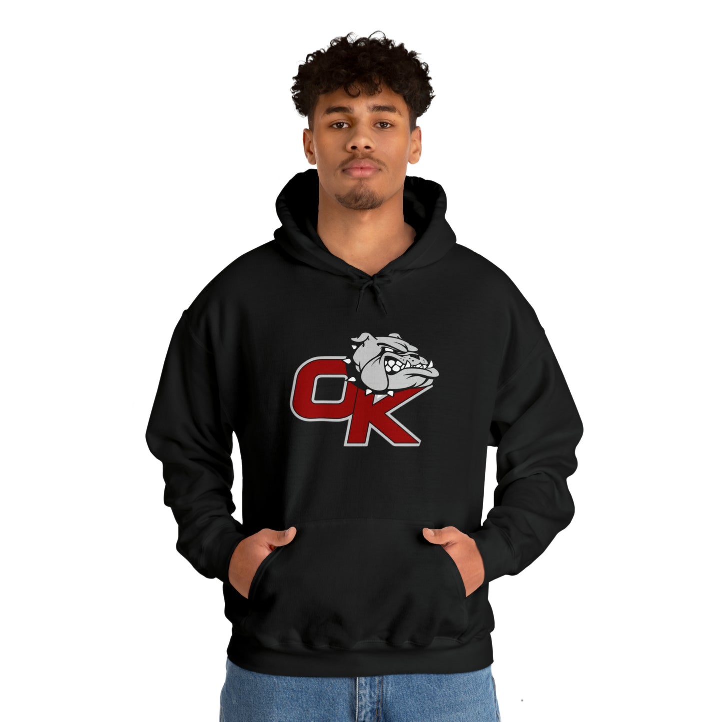 OK BULLDOGS-Unisex Heavy Blend™ Hooded Sweatshirt