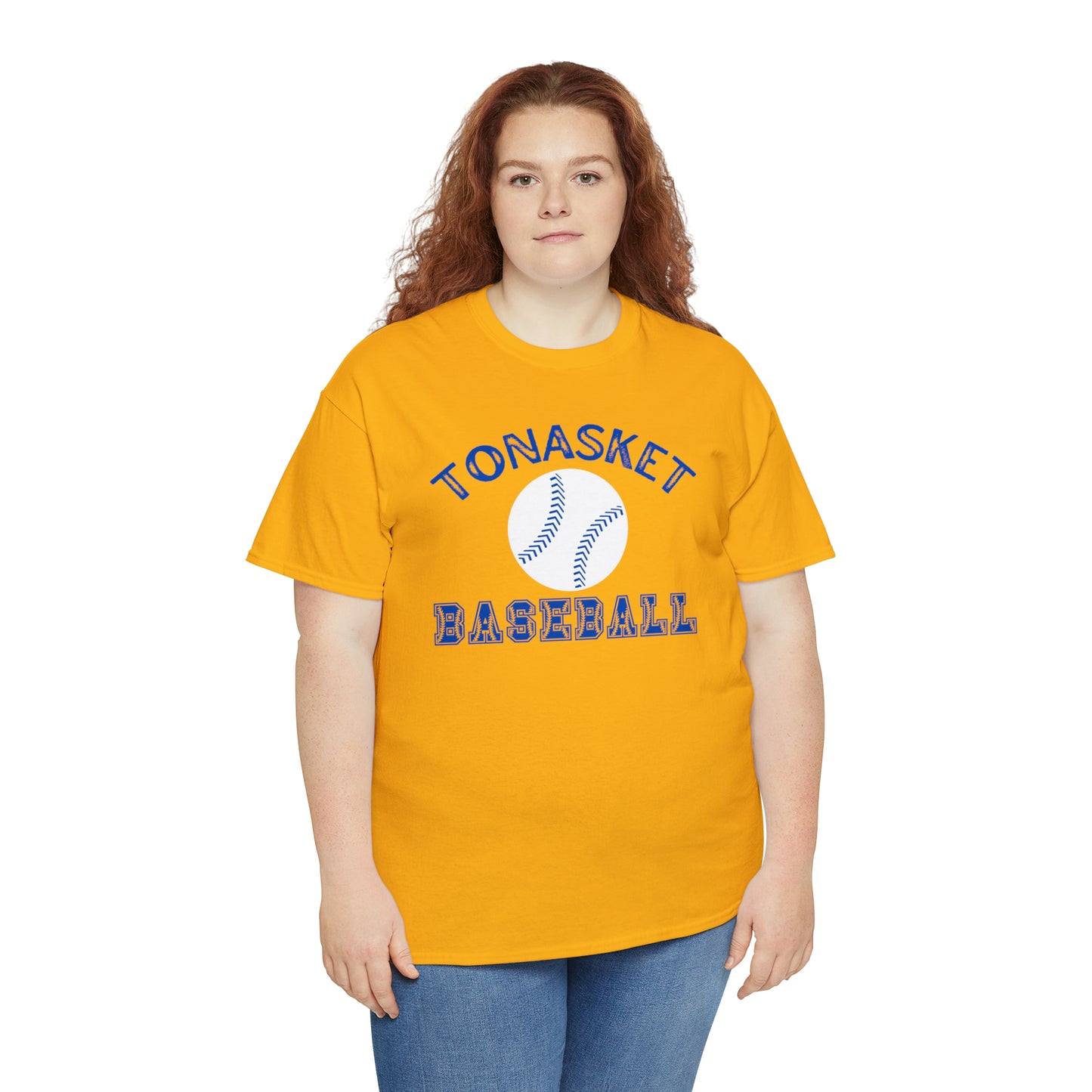 TONASKET BASEBALL-Unisex Heavy Cotton Tee