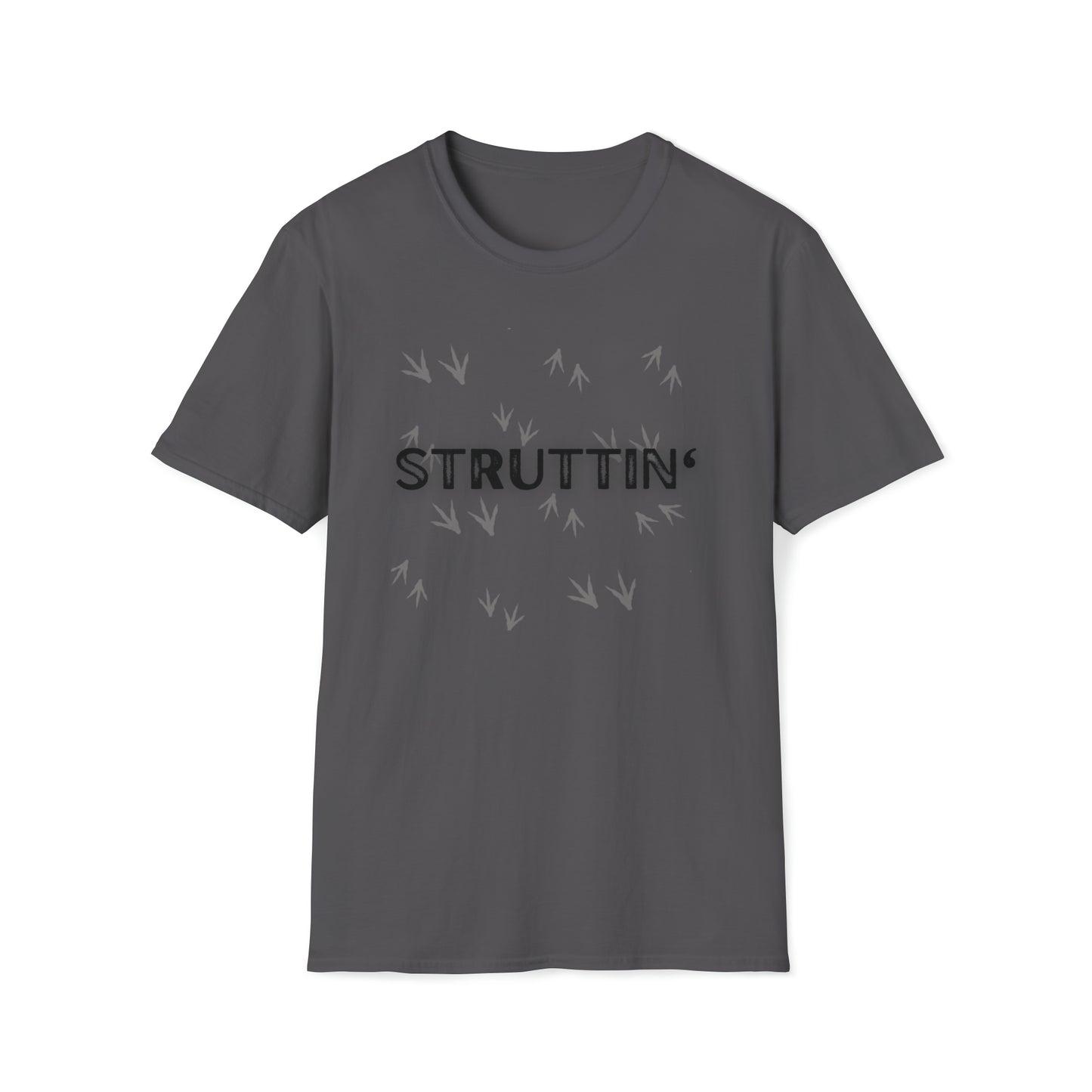 TURKEY "STRUTTIN" TEE-Unisex Softstyle T-Shirt