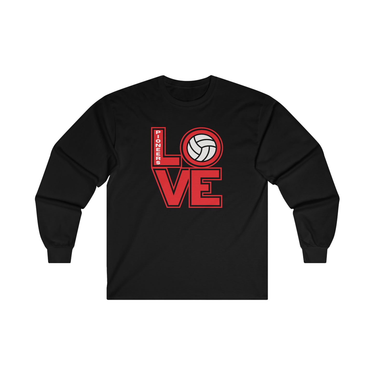 VOLLEYBALL LOVE-Ultra Cotton Long Sleeve Tee