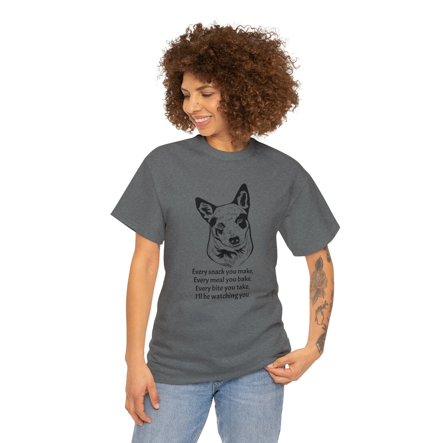 Healer Watching Tee-Unisex Heavy Cotton Tee