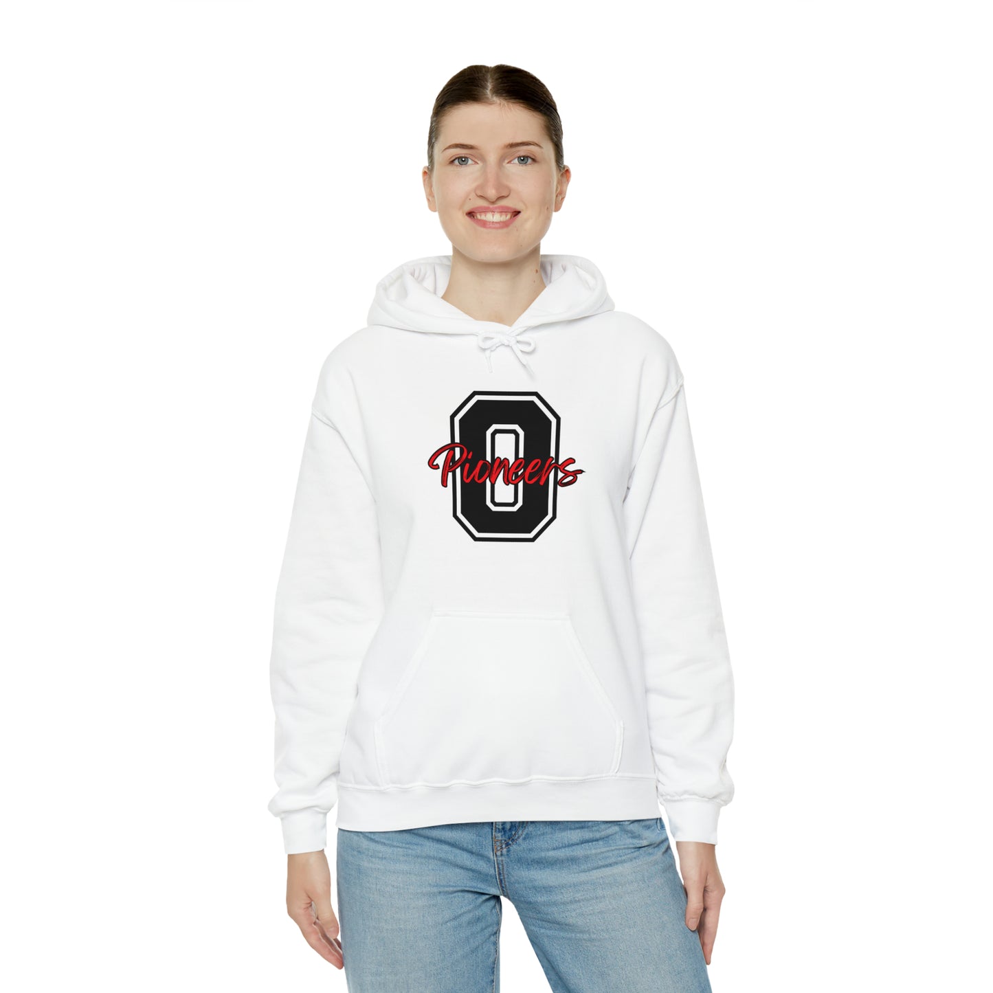 OMAK PIONEERS "O" HOODIE-Unisex Heavy Blend™ Hooded Sweatshirt