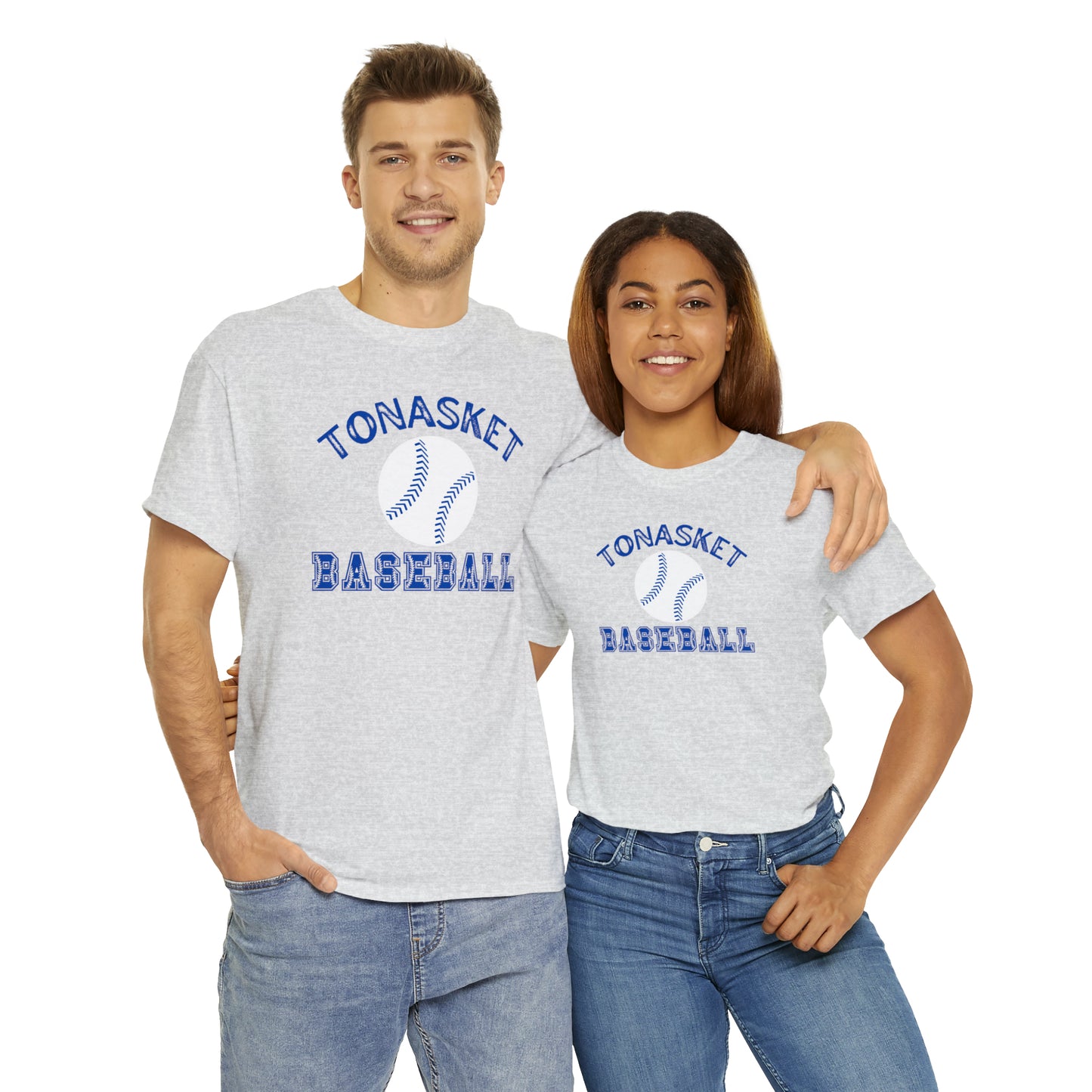 TONASKET BASEBALL-Unisex Heavy Cotton Tee