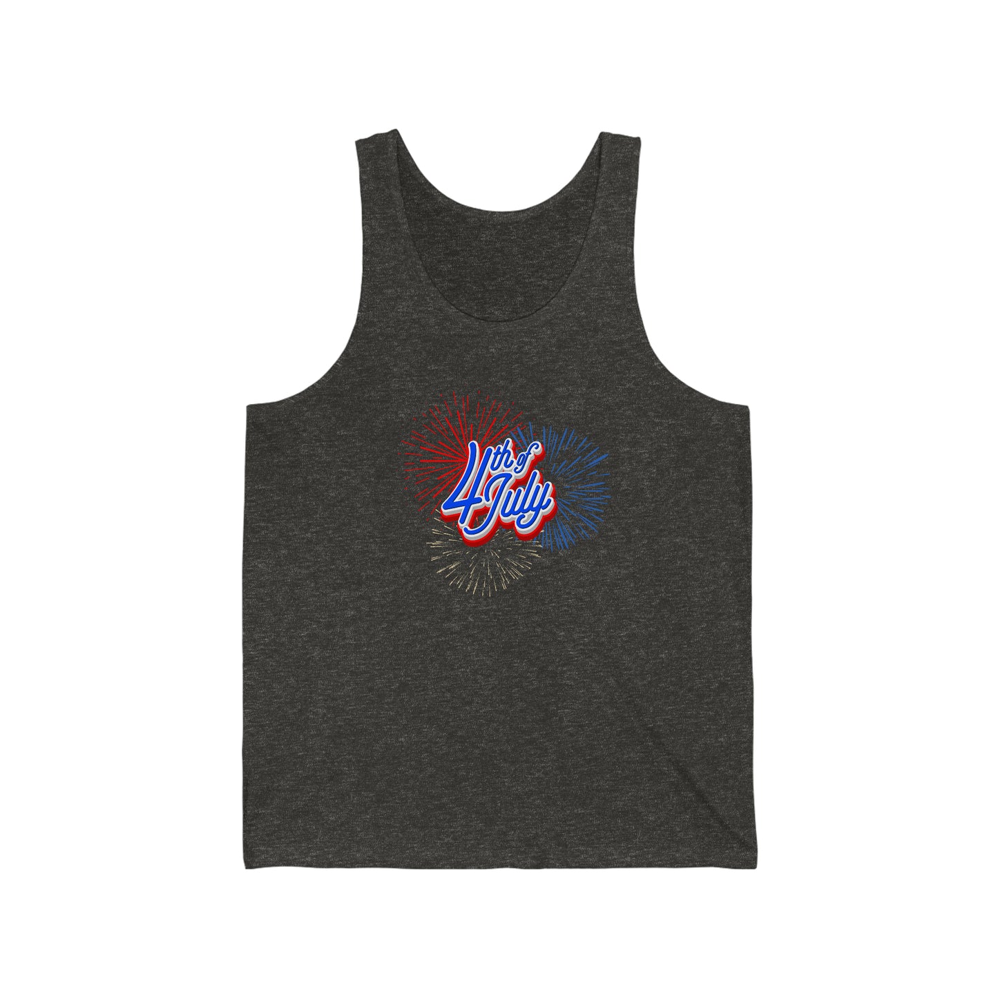 FIREWORKS TANK-Unisex Jersey Tank