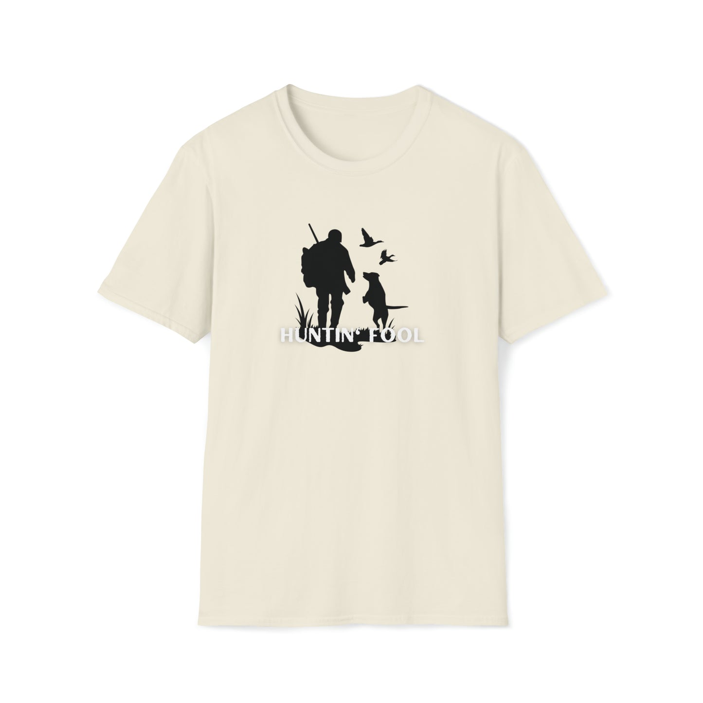 HUNTIN' FOOL TEE-Unisex Softstyle T-Shirt