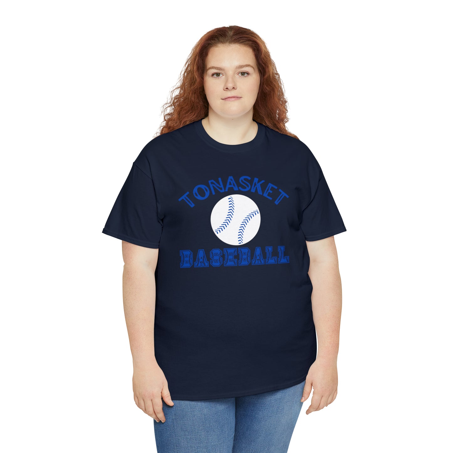 TONASKET BASEBALL-Unisex Heavy Cotton Tee