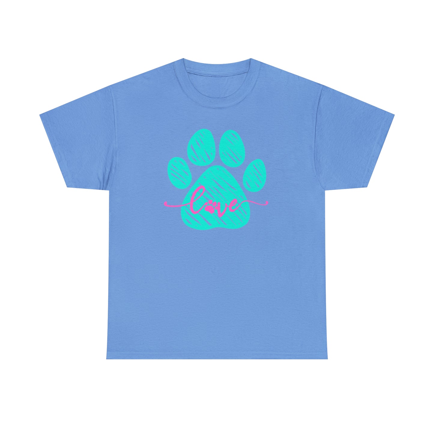 LOVE PAW TEE-Unisex Heavy Cotton Tee