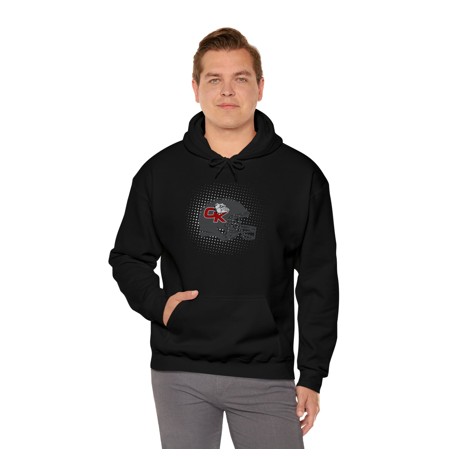 Okanogan BULLDOGS HOODIE-Unisex Heavy Blend™ Hooded Sweatshirt