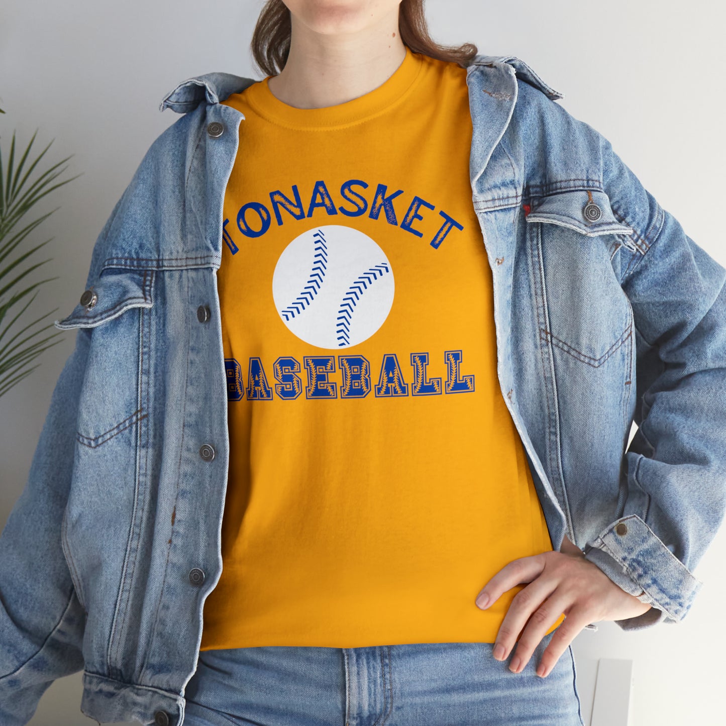 TONASKET BASEBALL-Unisex Heavy Cotton Tee