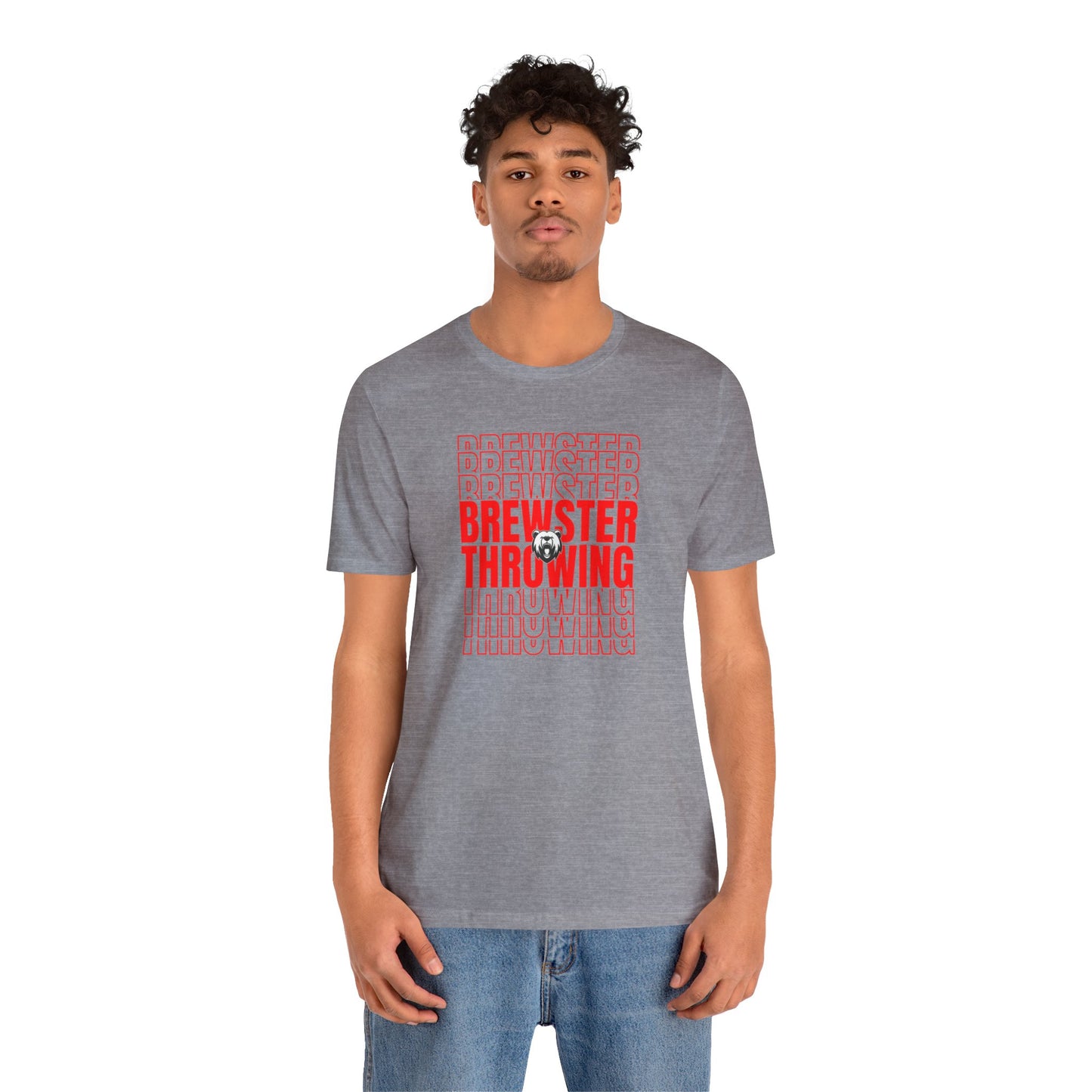 Brewster Throwing Unisex Jersey Short Sleeve Tee