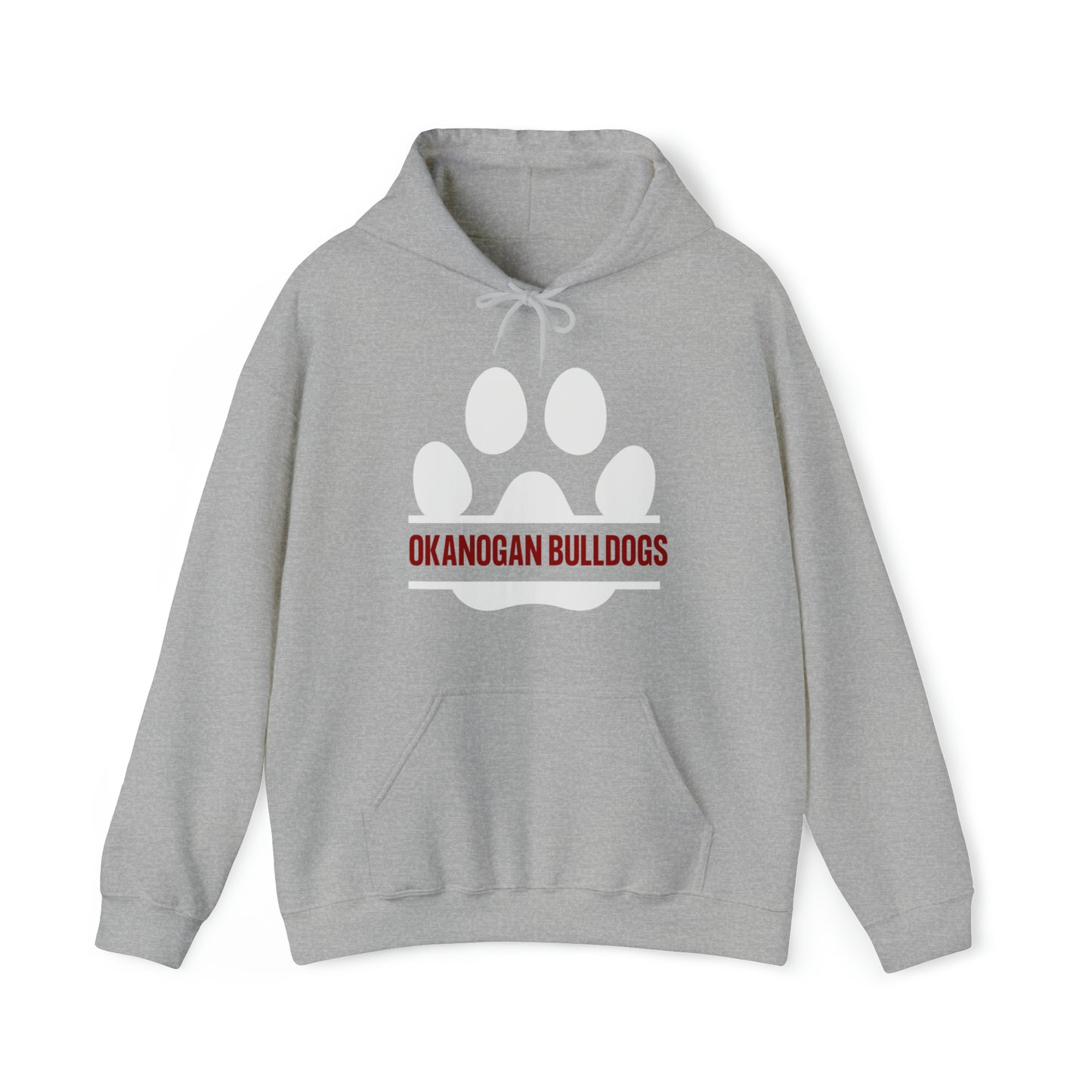 BULLDOG PAW HOODIE-Unisex Heavy Blend™ Hooded Sweatshirt