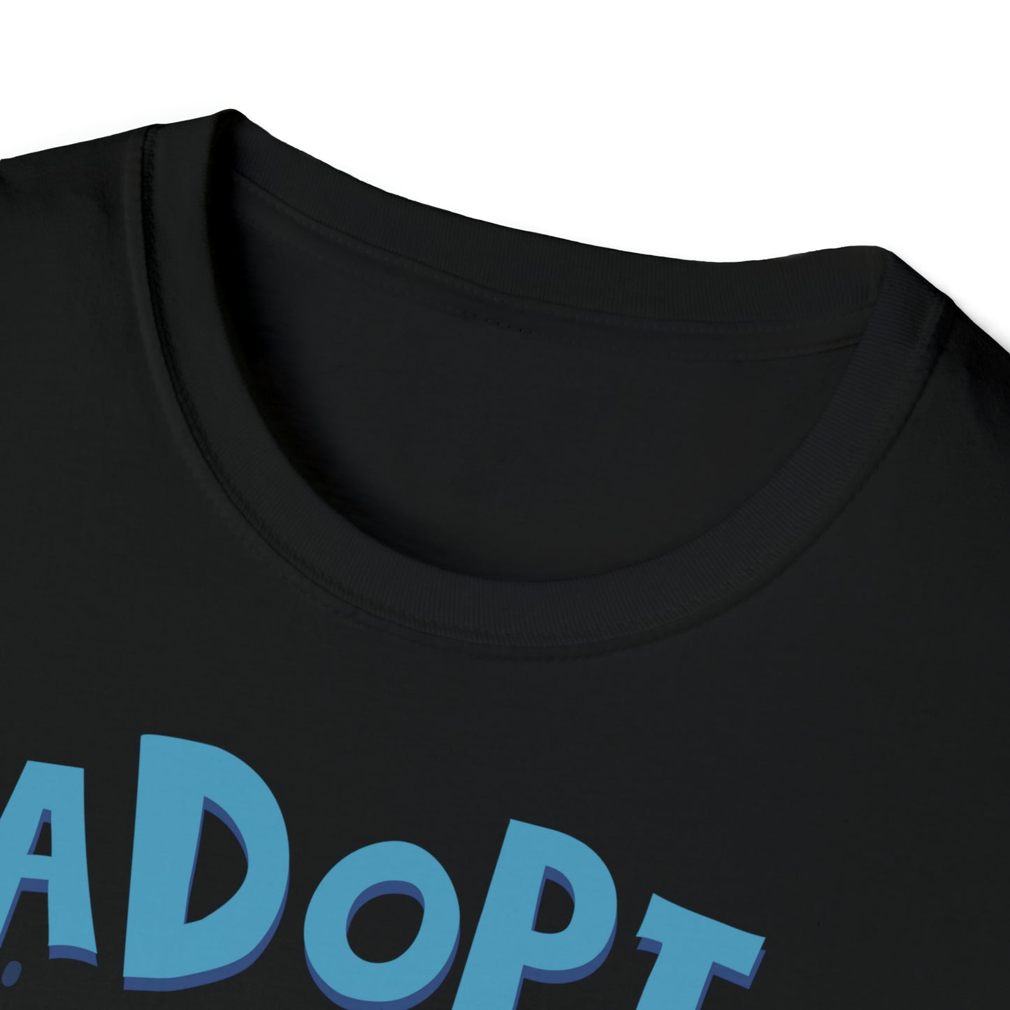 ADOPT DONT SHOP TEE-ALL PROCEEDS DONATED TO ANIMAL RESCUE!