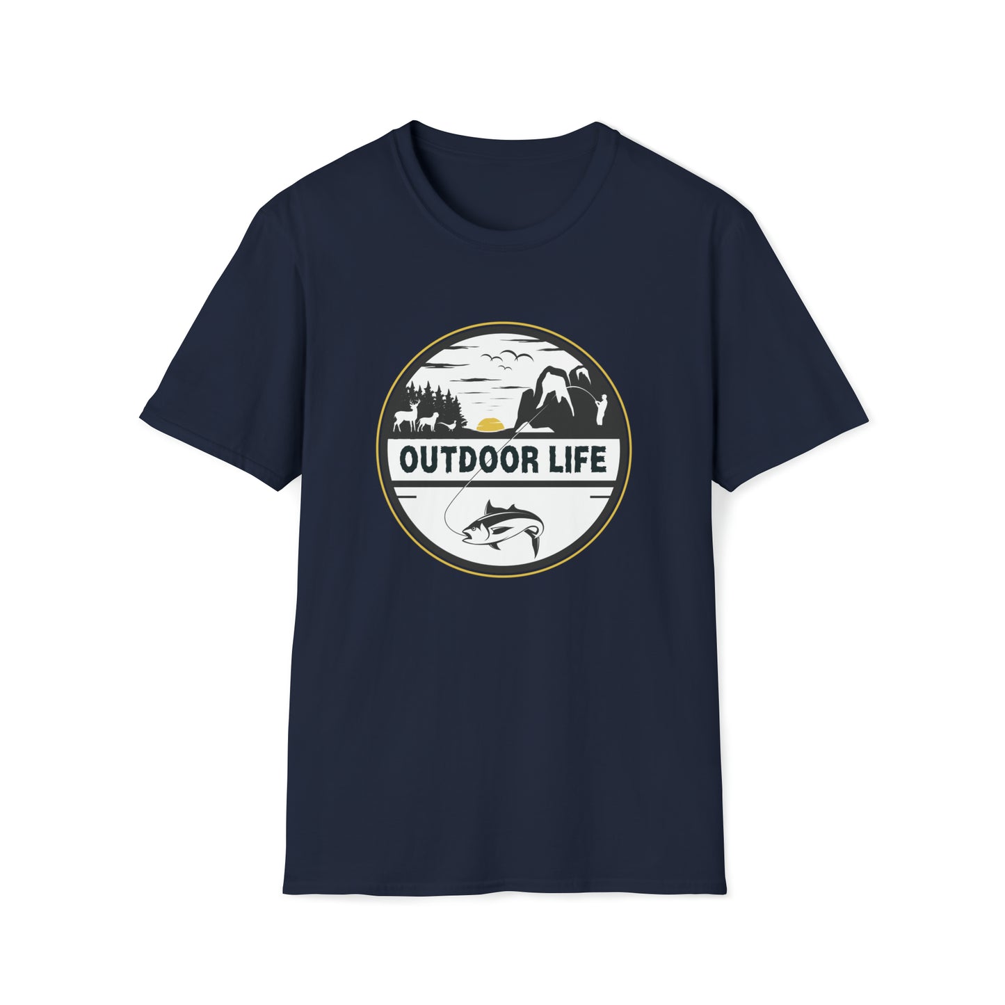 OUTDOOR LIFE TEE-Unisex Softstyle T-Shirt