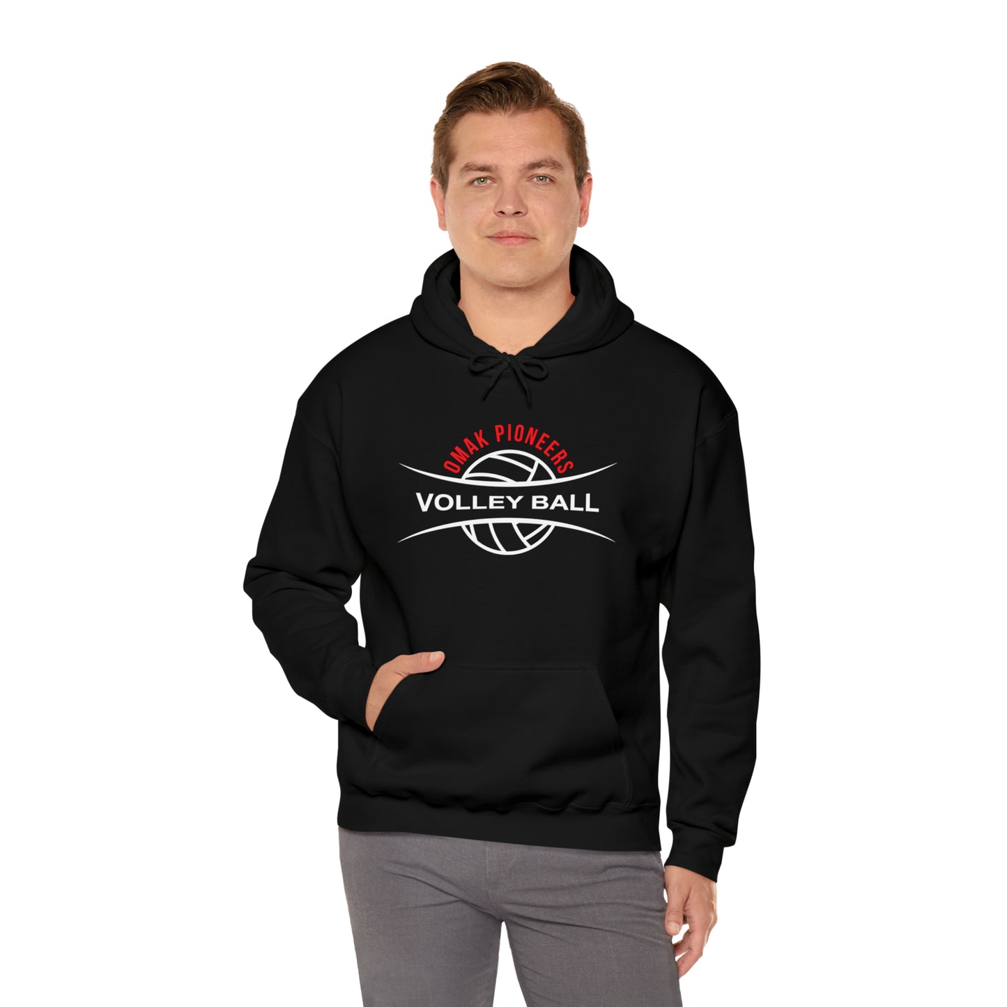 OMAK VOLLEYBALL HOODIE Unisex Heavy Blend