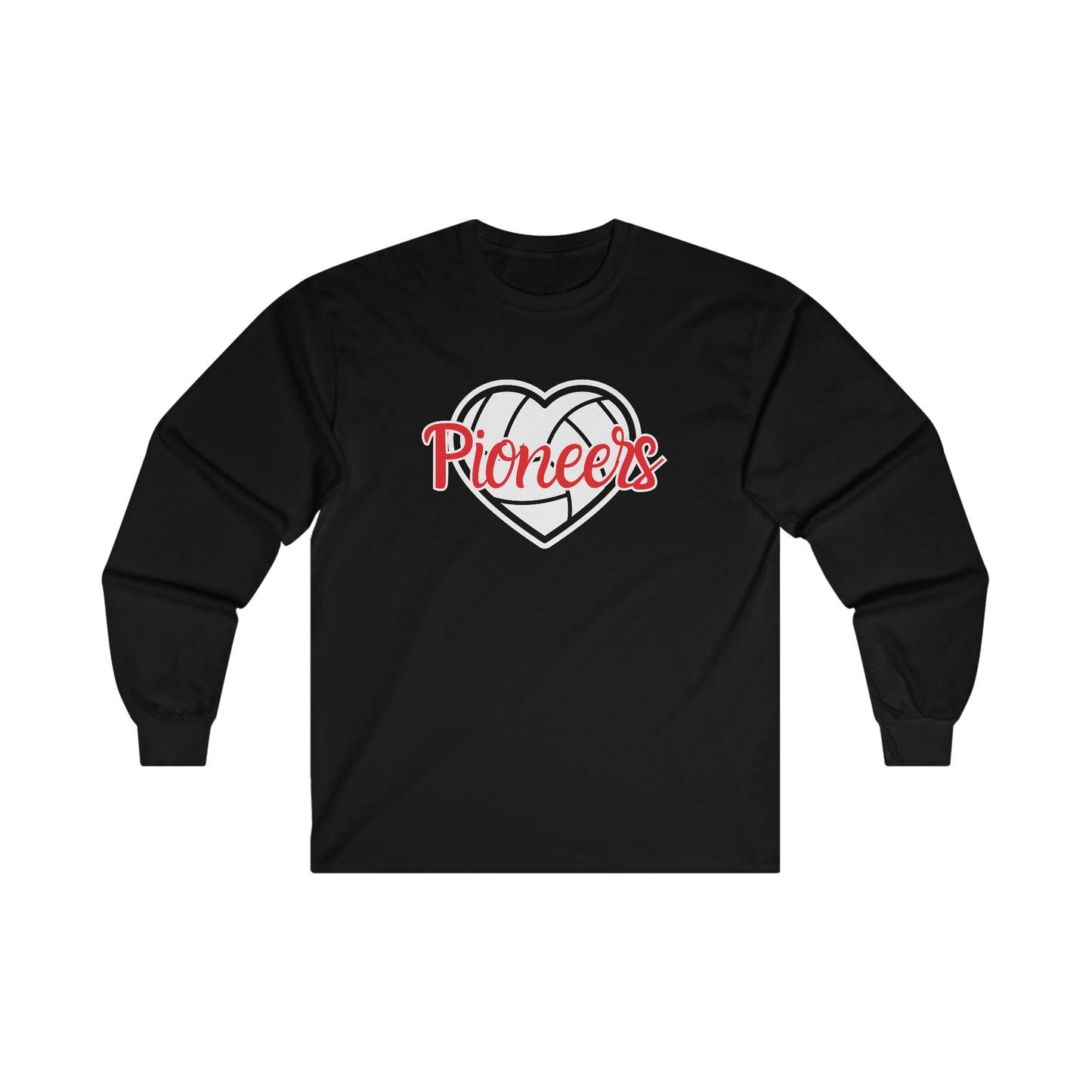 HEART PIONEERS VOLLEYBALL-Ultra Cotton Long Sleeve Tee