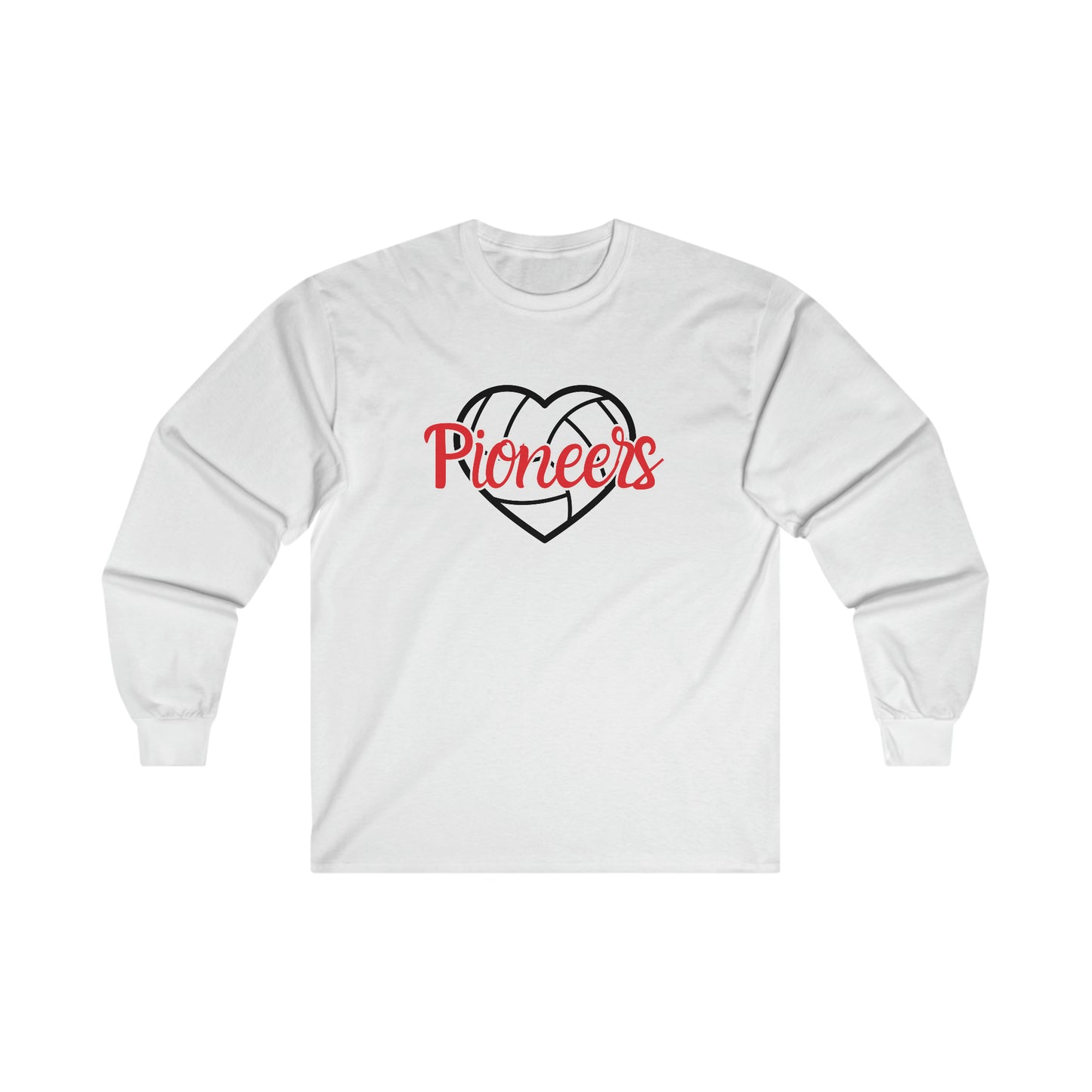 HEART PIONEERS VOLLEYBALL-Ultra Cotton Long Sleeve Tee