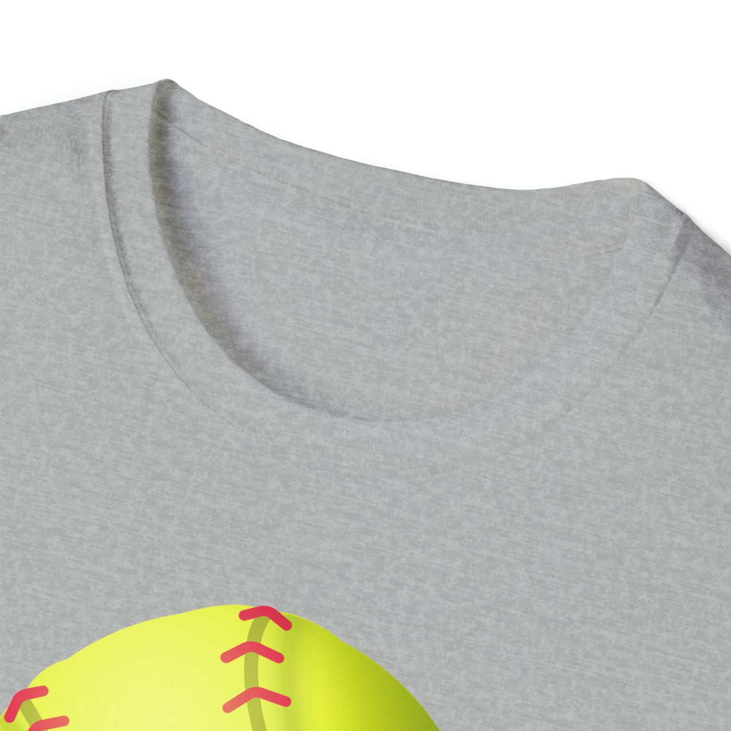 SOFTBALL MAMA TEE-Unisex Softstyle T-Shirt