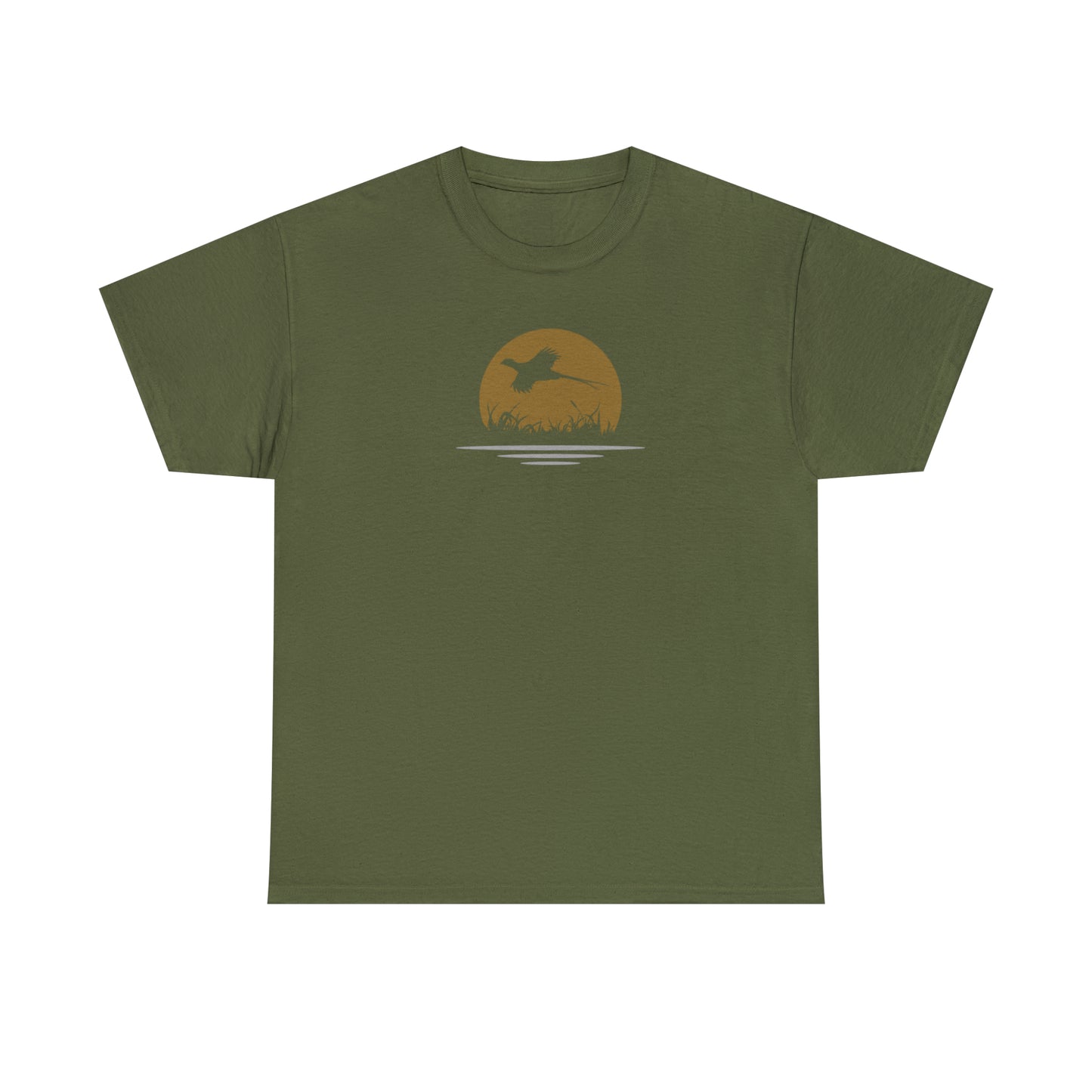 PHEASANT FLY TEE-Unisex Heavy Cotton Tee