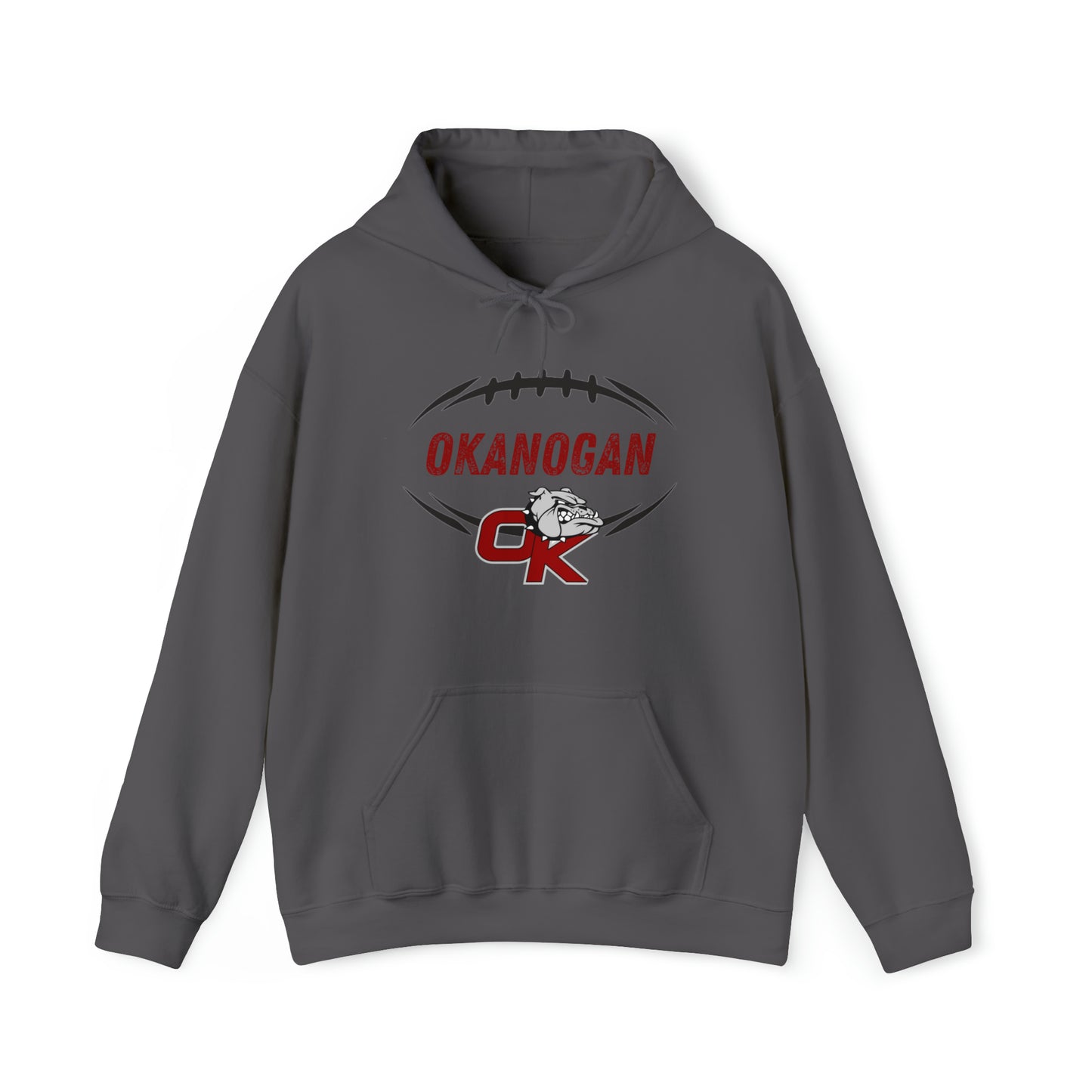 BULLDOGS FOOTBALL-Unisex Heavy Blend™ Hooded Sweatshirt