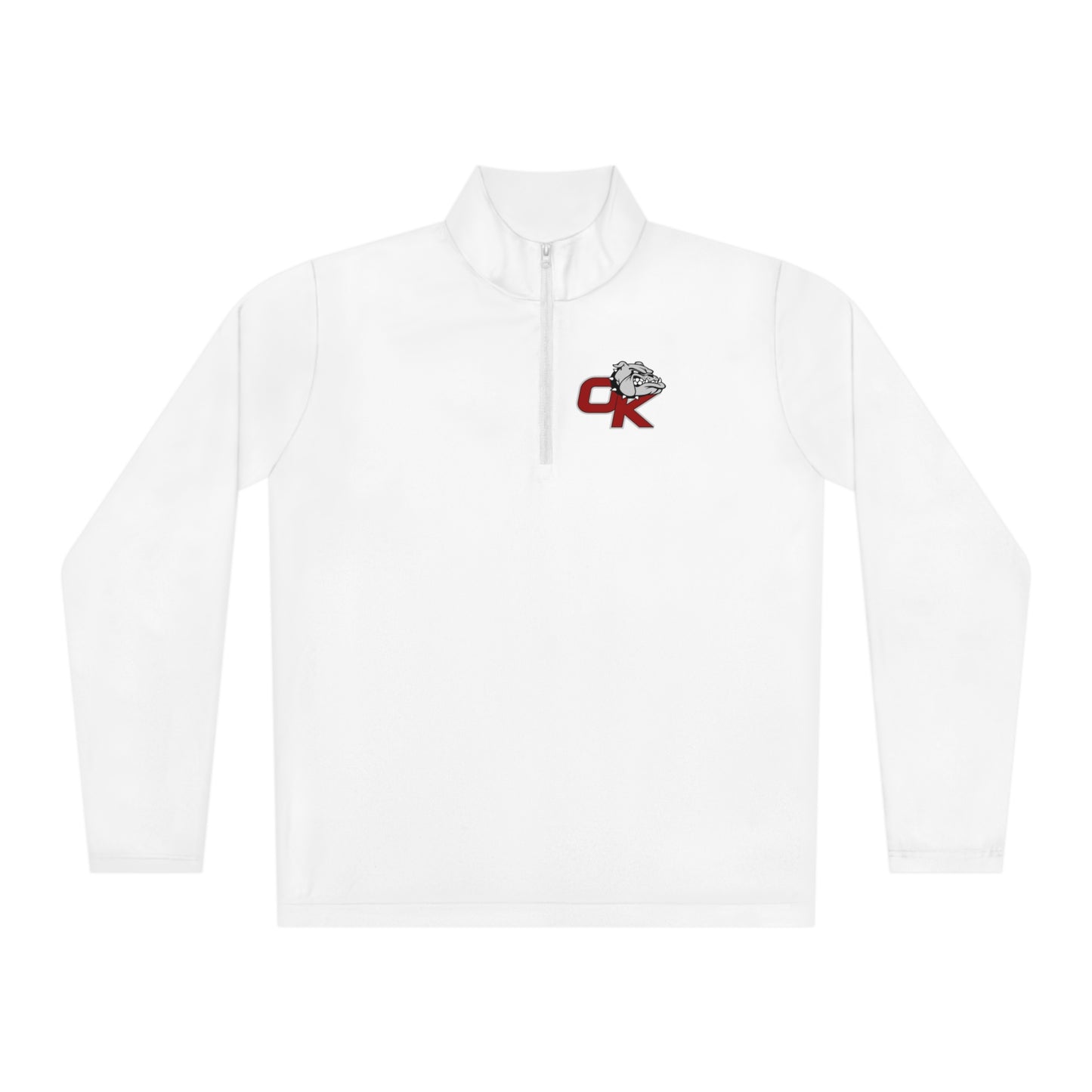 OK BULLDOGS Unisex Quarter-Zip Pullover