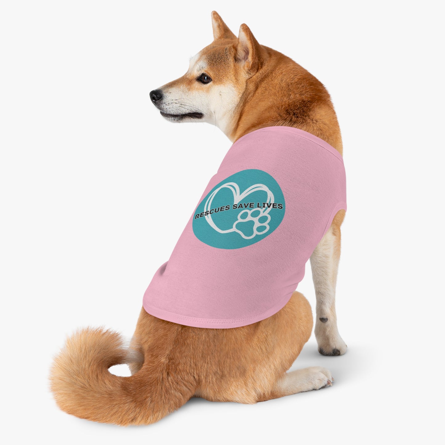 RESCUES SAVE LIVES-Pet Tank Top