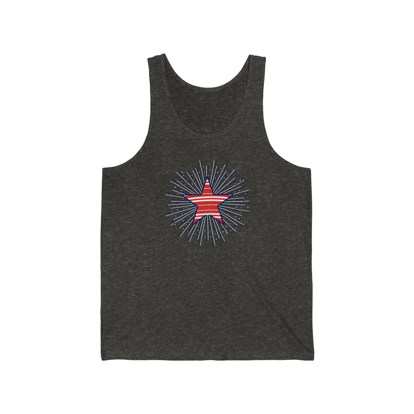 STAR TANK-Unisex Jersey Tank