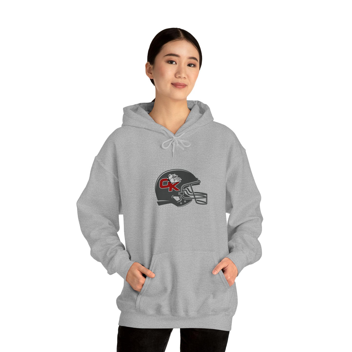 Okanogan BULLDOGS HOODIE-Unisex Heavy Blend™ Hooded Sweatshirt