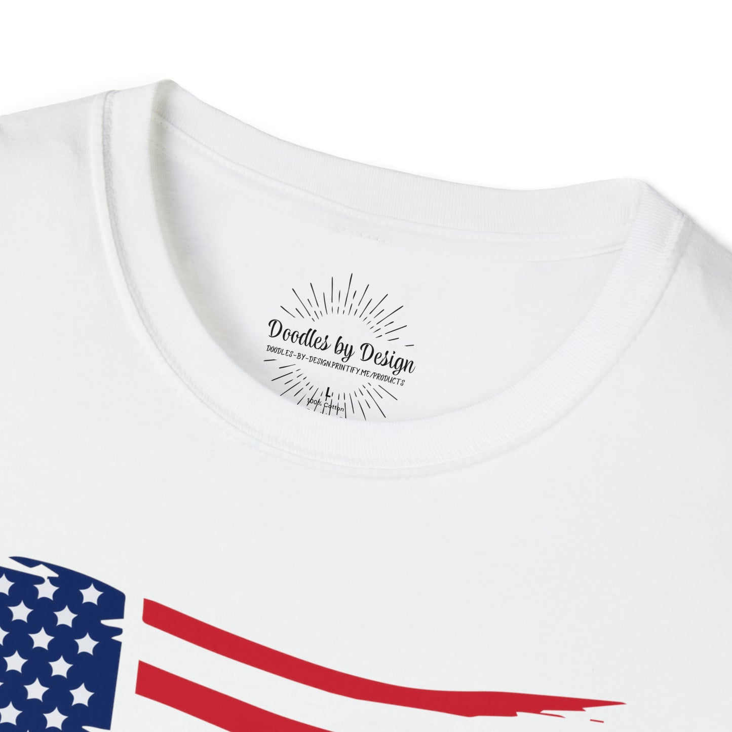 FLAG TEE-Unisex Softstyle T-Shirt