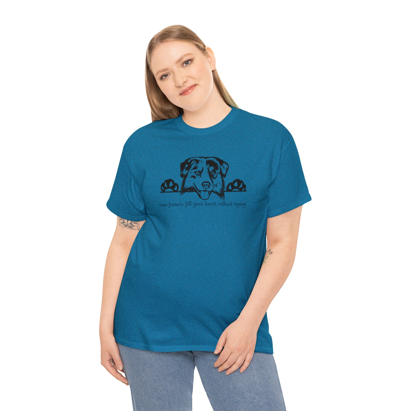 AUSSIE FRIENDS TEE--Unisex Heavy Cotton Tee