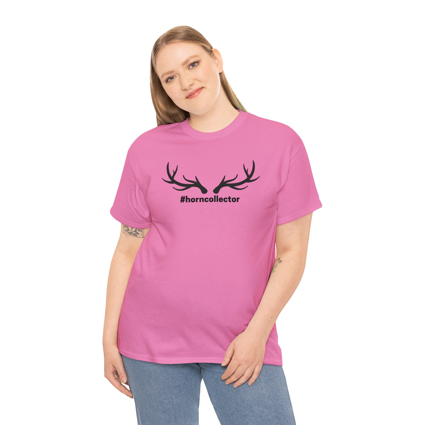 #HORNCOLLECTOR TEE-Unisex Heavy Cotton Tee