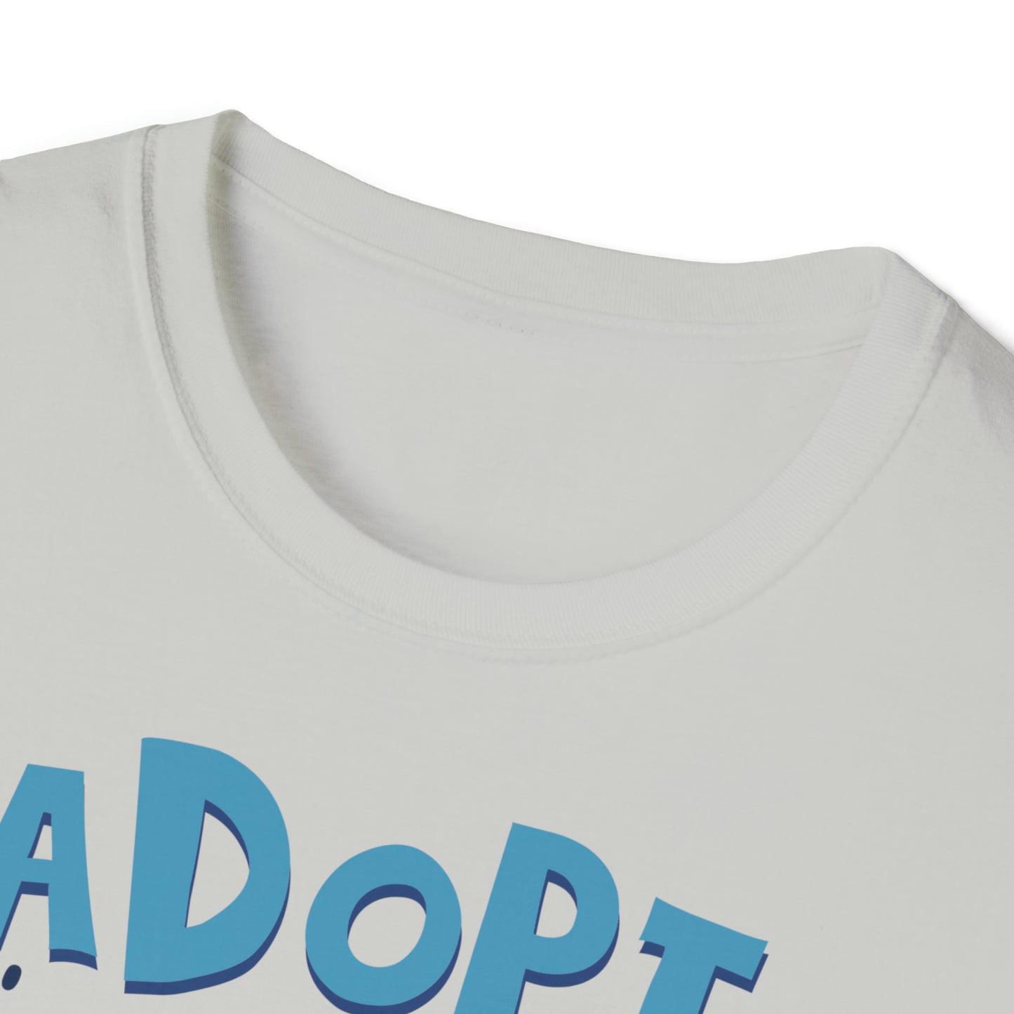 ADOPT DONT SHOP TEE-ALL PROCEEDS DONATED TO ANIMAL RESCUE!