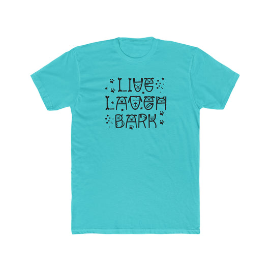 LIVE-LOVE-BARK TEE-ALL PROCEEDS DONATED TO ANIMAL RESCUE!