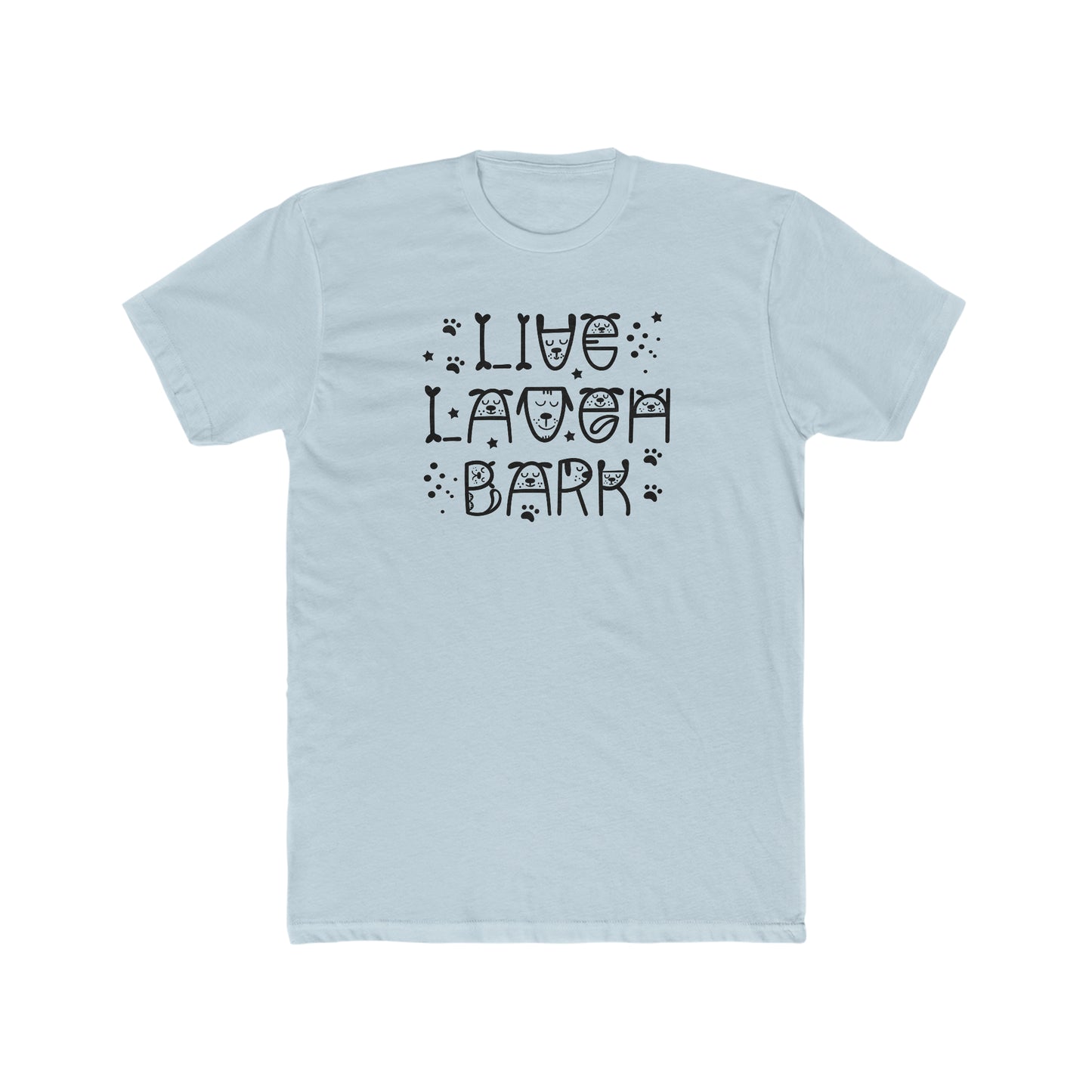 LIVE-LOVE-BARK TEE-ALL PROCEEDS DONATED TO ANIMAL RESCUE!