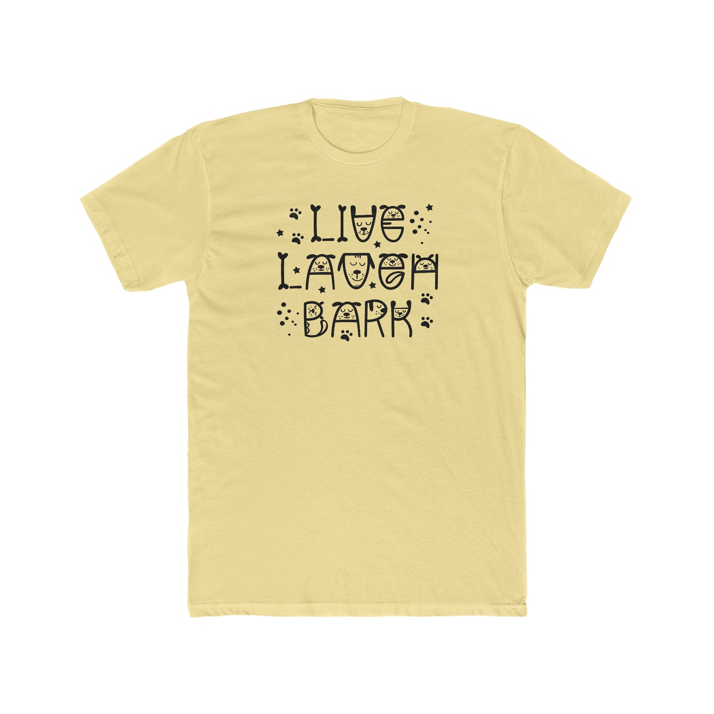 LIVE-LOVE-BARK TEE-ALL PROCEEDS DONATED TO ANIMAL RESCUE!