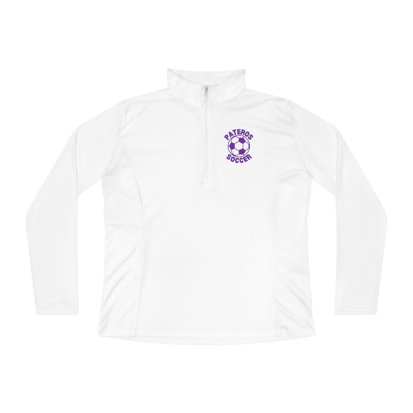 PATEROS SOCCER Ladies Quarter-Zip Pullover