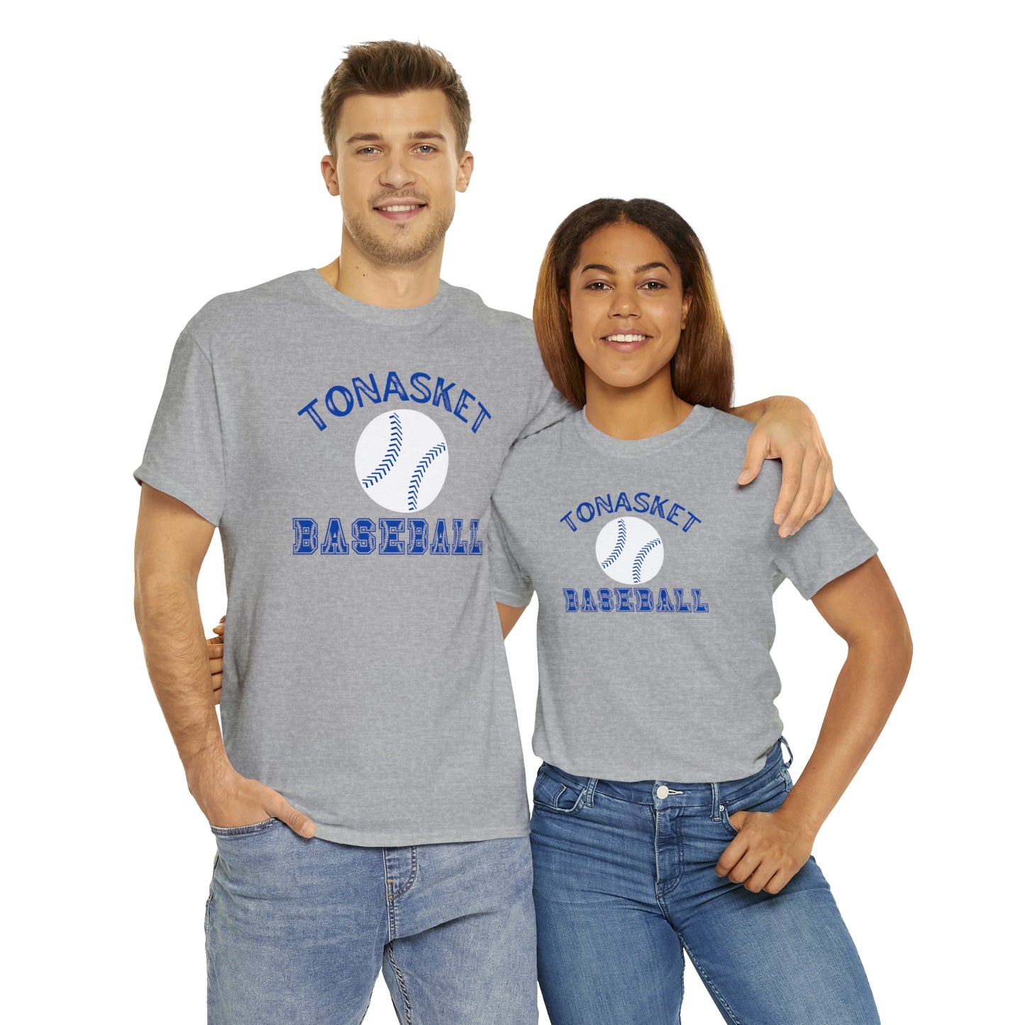 TONASKET BASEBALL-Unisex Heavy Cotton Tee