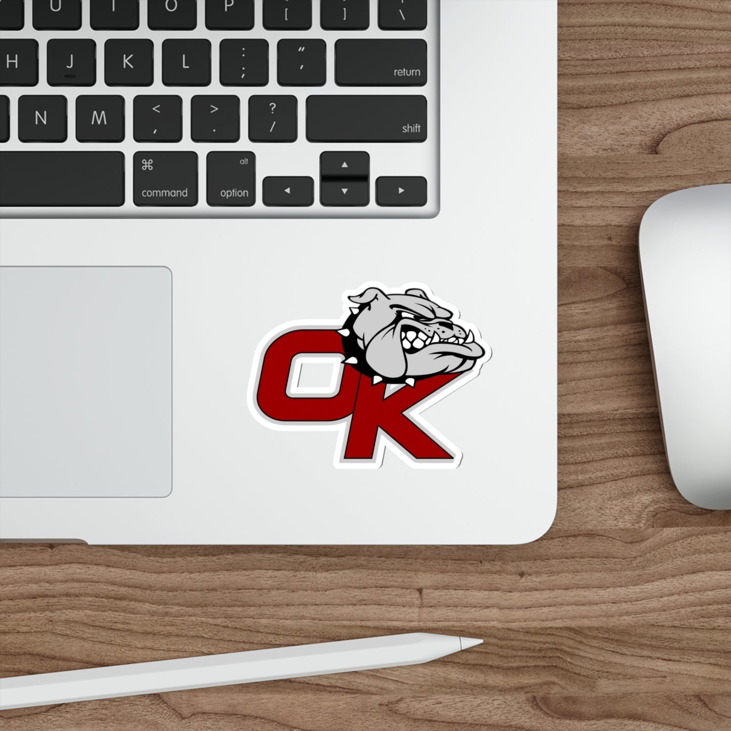 OK BULLDOGS Die-Cut Stickers