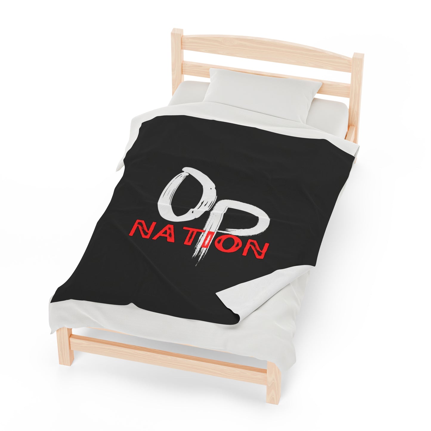 OP NATION BLANKET-Velveteen Plush